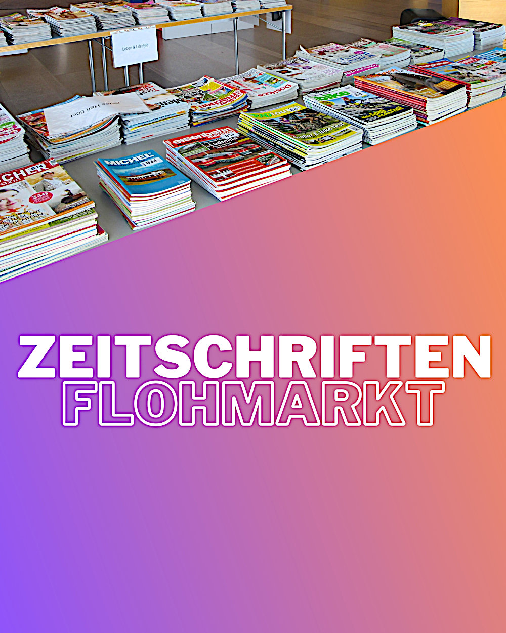 Zeitschriften-Flohmarkt